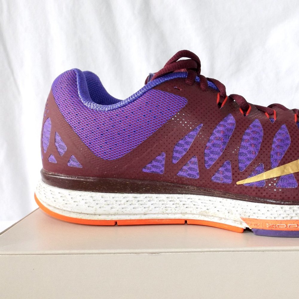 Nike Zoom Running Sneakers, Purple, Size 10.5 - Picture 8 of 11